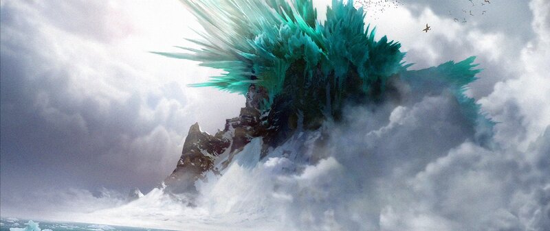 Crystalline Mountain Peak