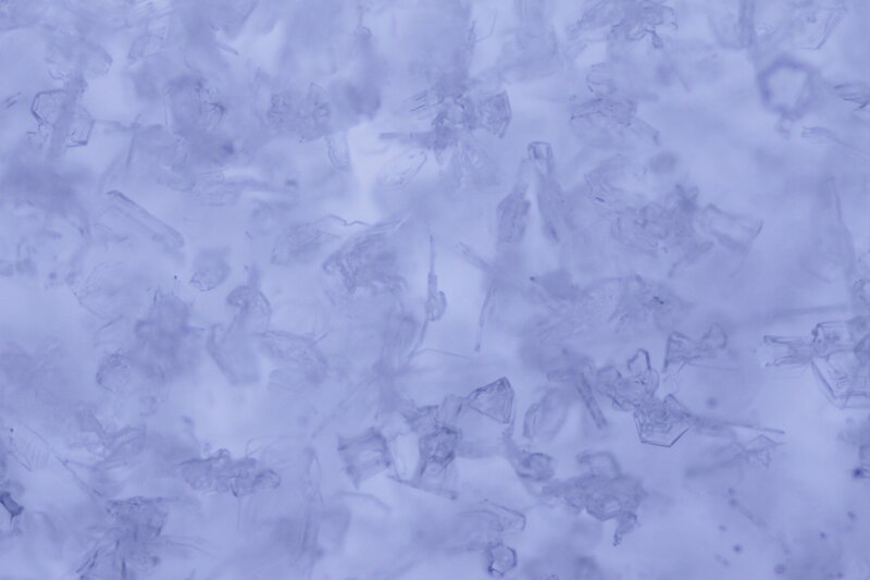 Crystalline Structures — Blue