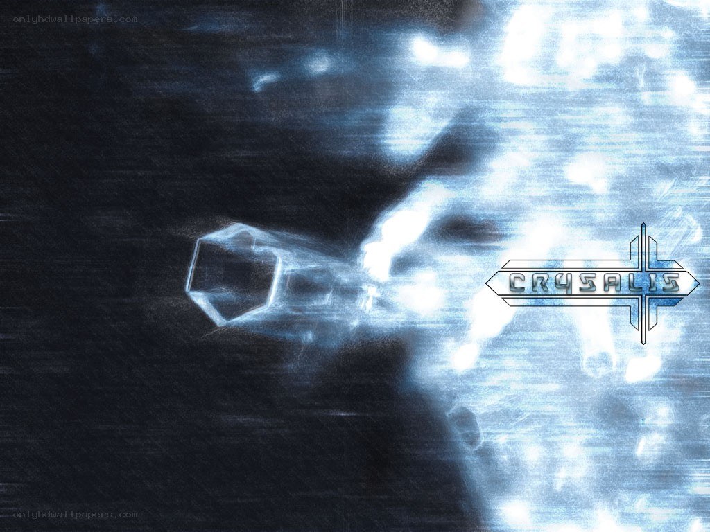 Crystallis logo with glowing crystal