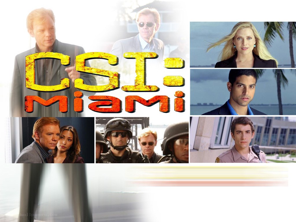 CSI: Miami promotional collage