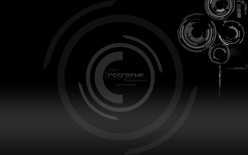 CSSCreme logo on dark background