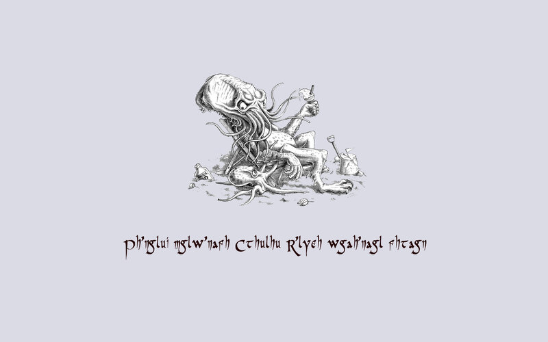 Cthulhu at the beach