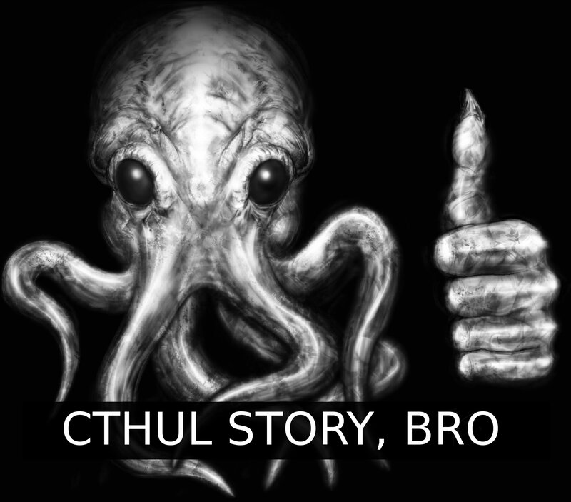 Cthulhu gives a thumbs up