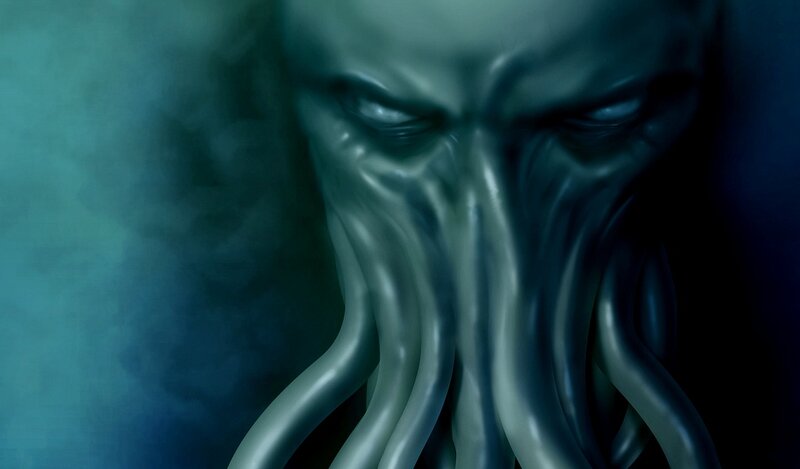 Cthulhu-like creature face