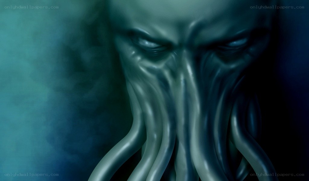 Cthulhu-like creature face