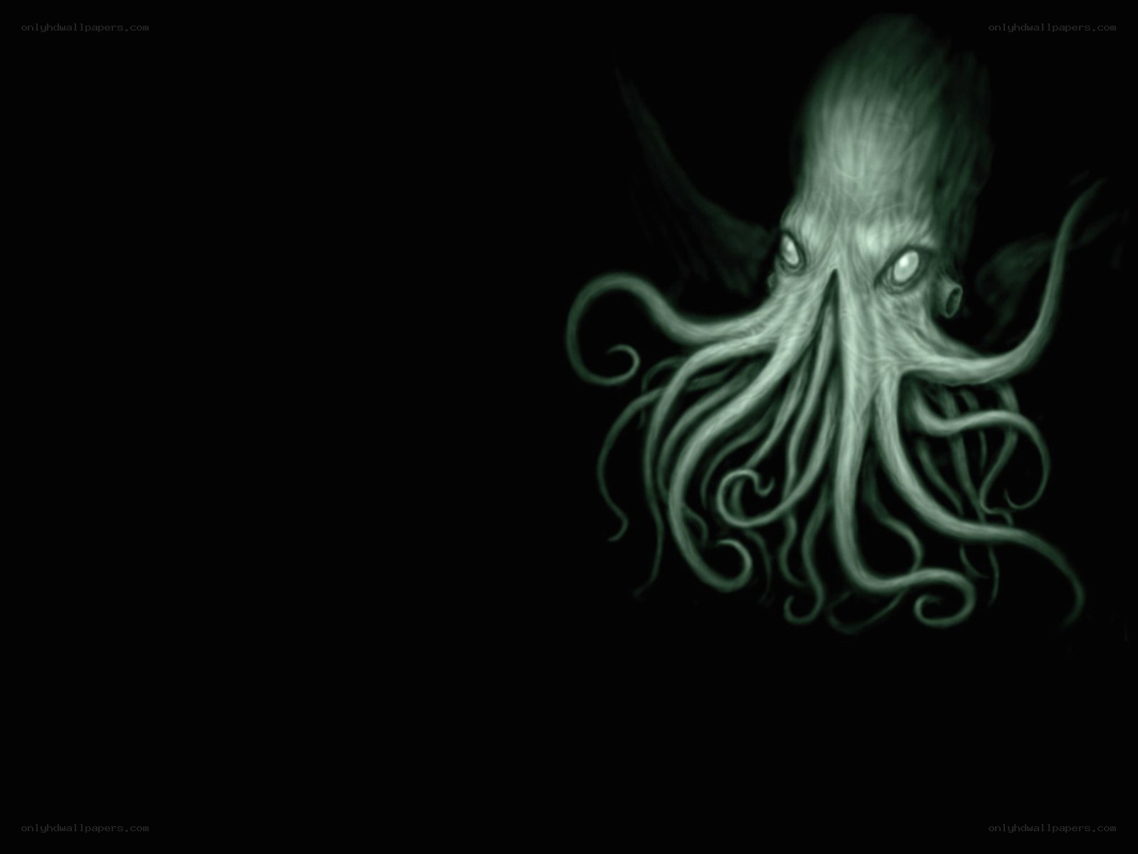 Cthulhu-like creature illustration