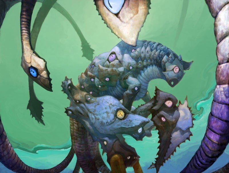 Cthulhu-like sea monsters