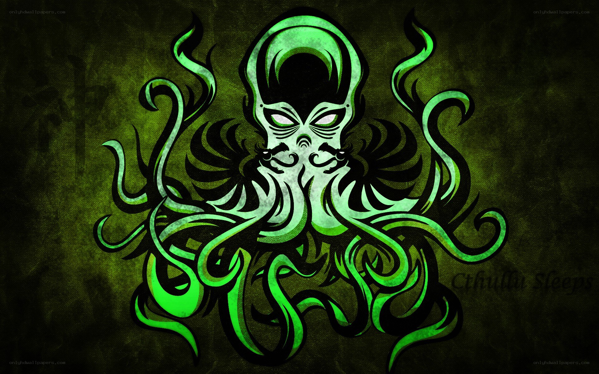 Cthulhu sleeping artwork