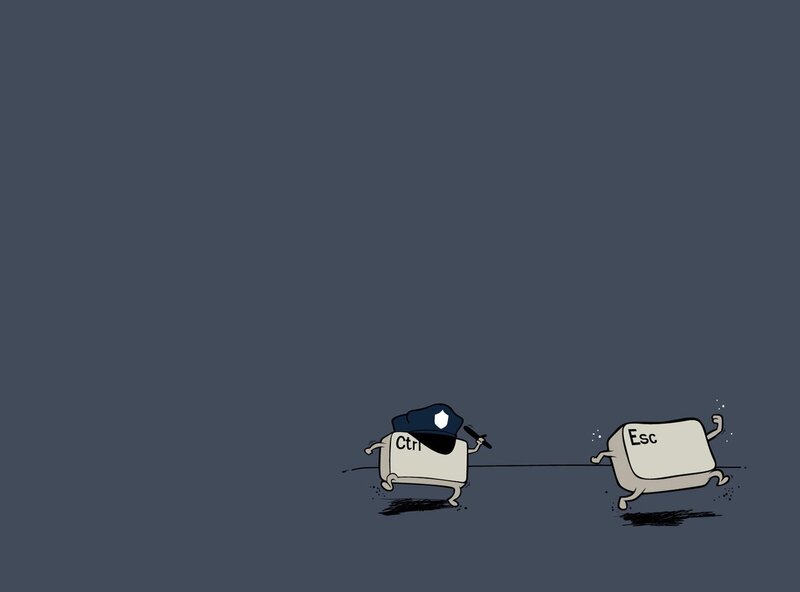 Ctrl and Esc characters