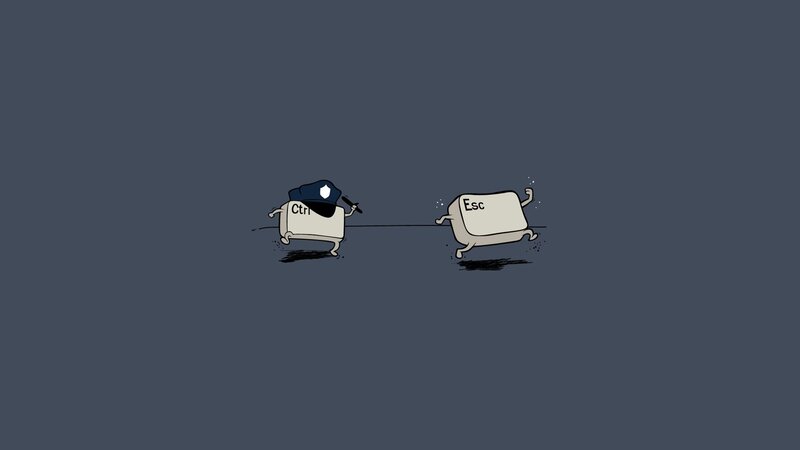Ctrl and Esc characters