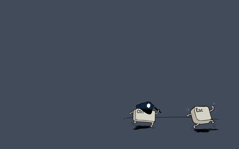 Ctrl and Esc characters