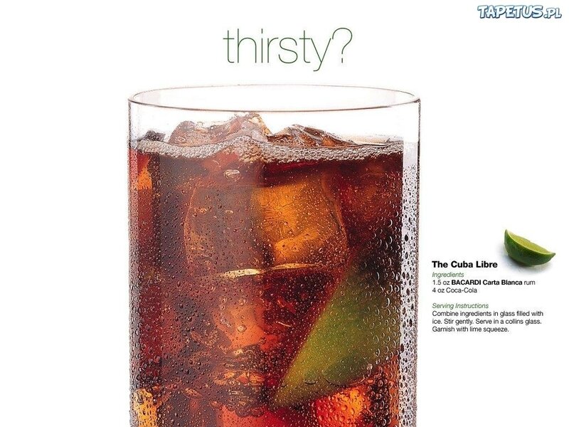 Cuba Libre drink recipe