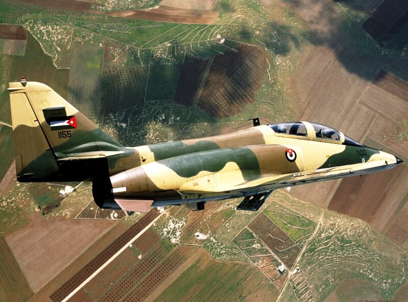 Cuban Jet in Flight