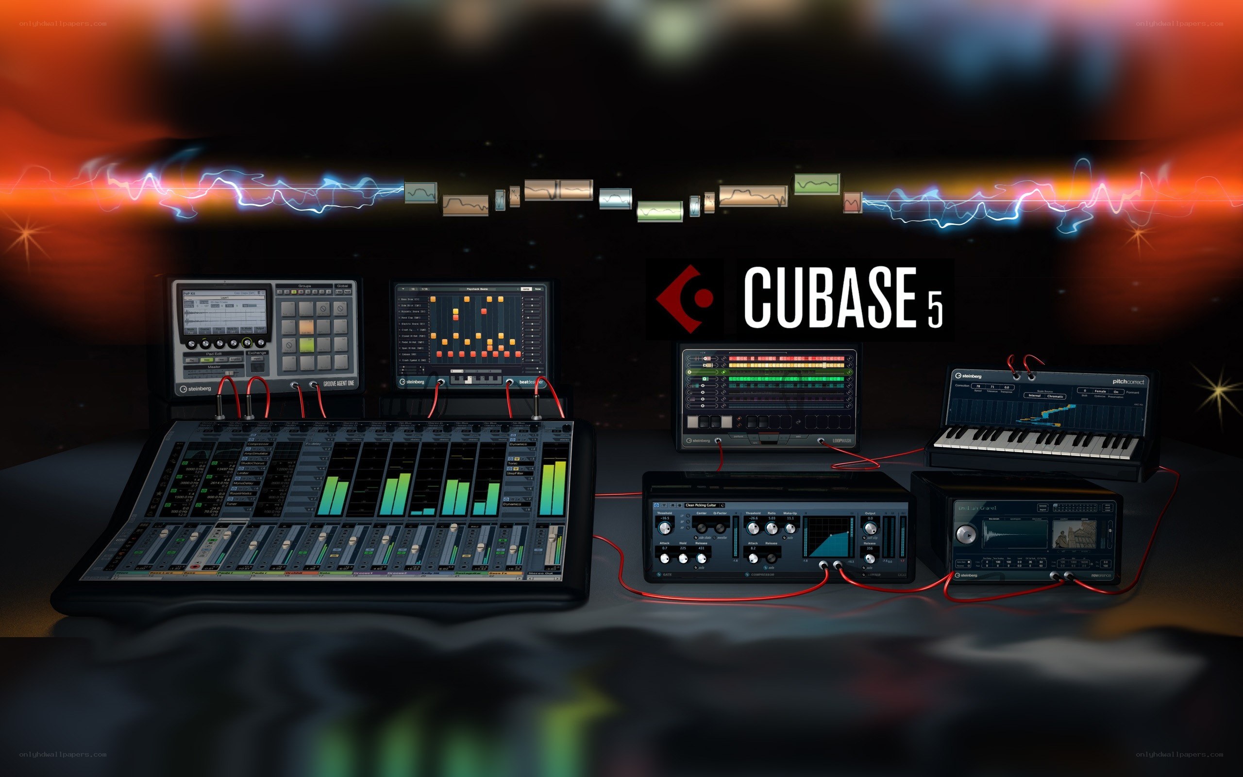 Cubase 5 music production software