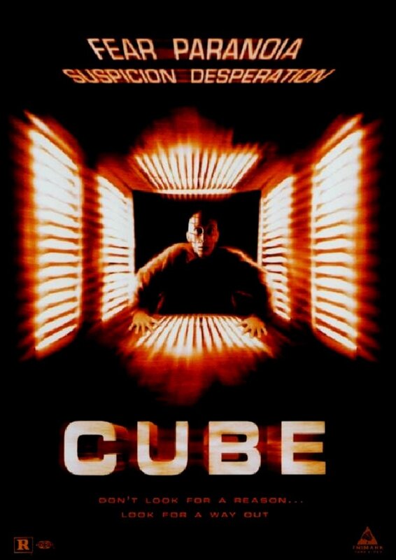 Cube movie poster