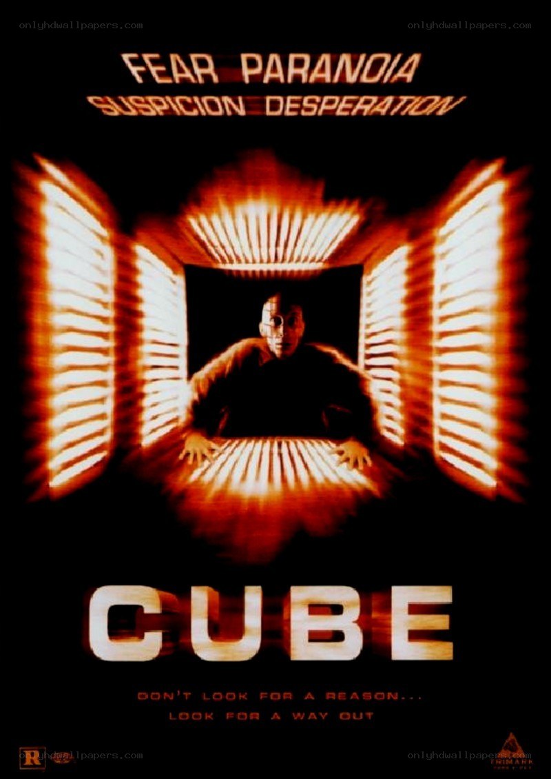 Cube movie poster