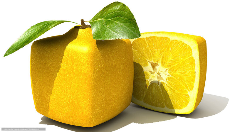 Cube-shaped Lemons