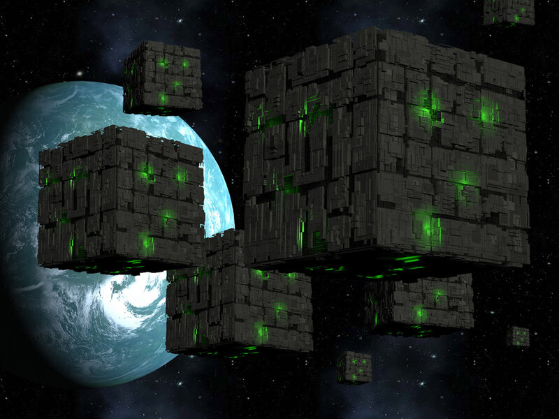 Cube-shaped Space Stations