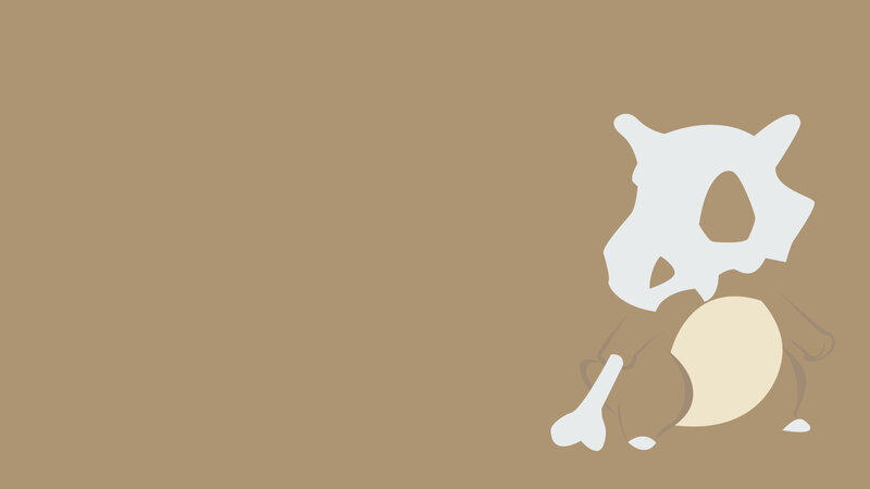 Cubone Character — Brown