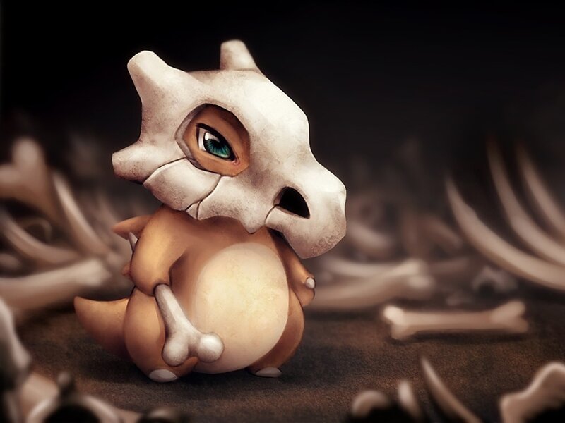 Cubone Holding Bone