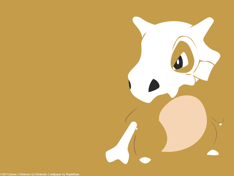Cubone Skeleton Creature