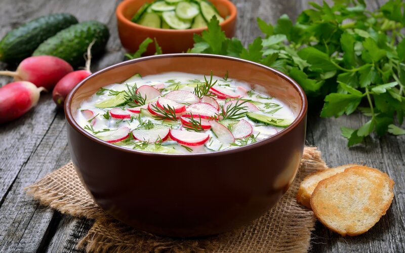 Cucumber and Radish Soup