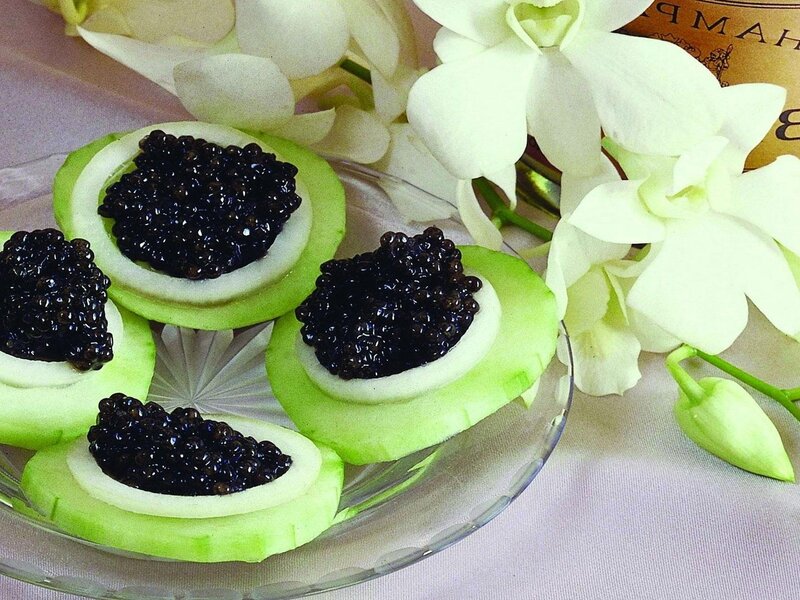 Cucumber with Caviar