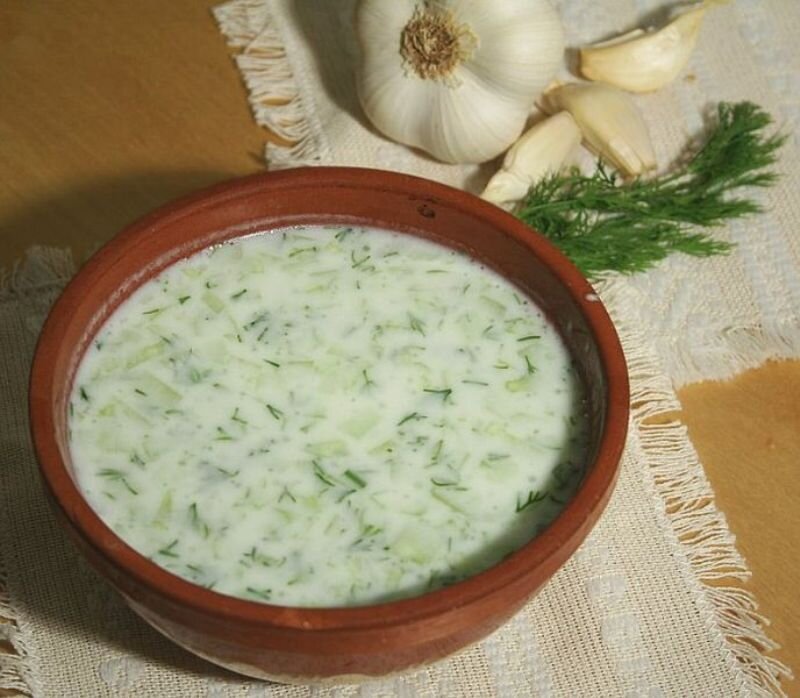 Cucumber Yogurt Soup