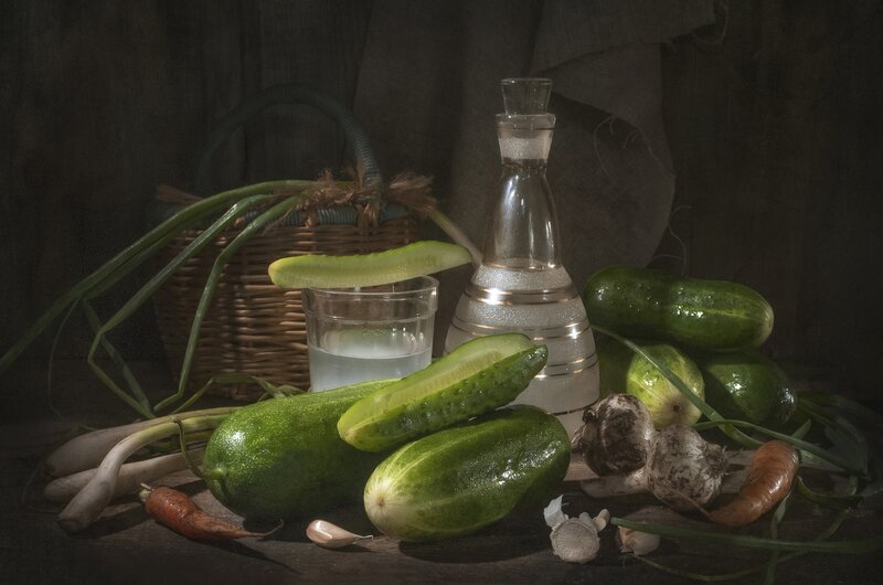 Cucumbers and Vegetables