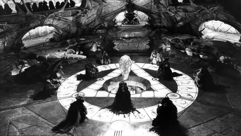Cult ritual in a cavern