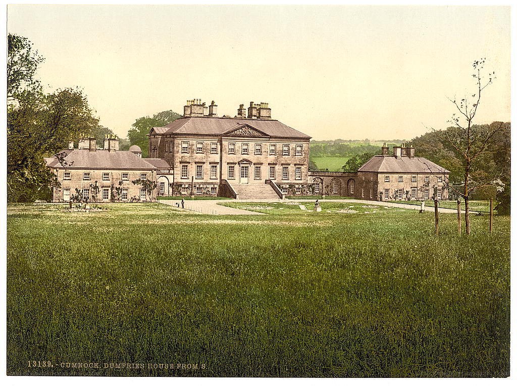 Cumnock Dumfries House from south