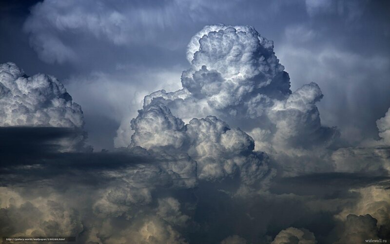 Cumulonimbus Cloud Formation — Gray, Dramatic