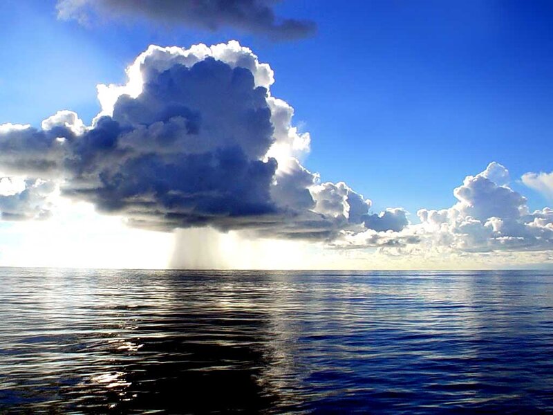Cumulus Cloud over Ocean