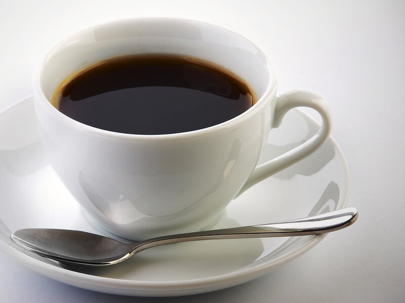 cup of black coffee