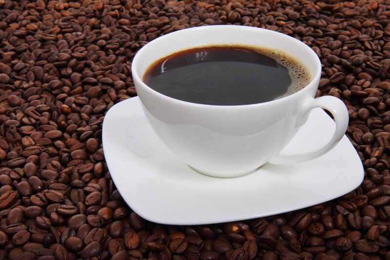 Cup of Black Coffee — Brown