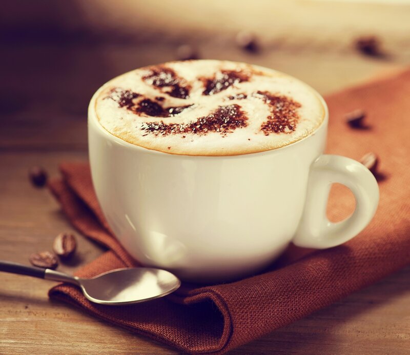 Cup of Cappuccino — Brown, Cozy