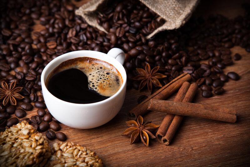 Cup of Coffee with Spices