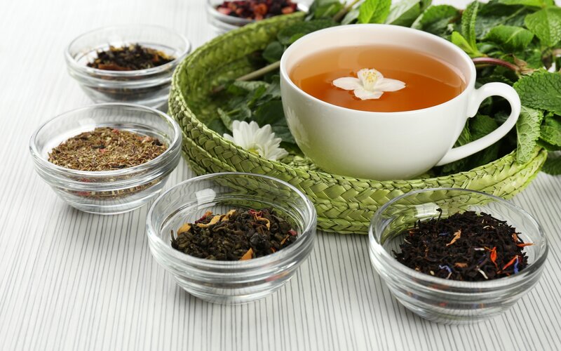 Cup of Herbal Tea — White, Calm