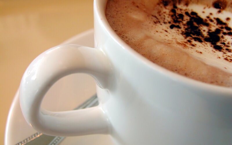 Cup of hot chocolate