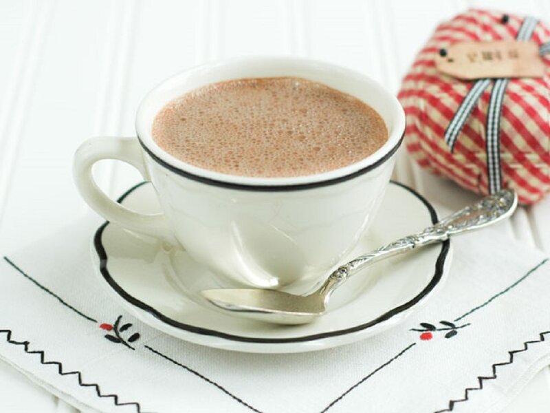 Cup of Hot Chocolate — White, Cozy