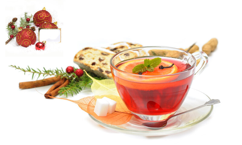 Cup of Red Tea — Festive
