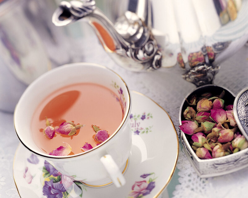 Cup of Rose Tea