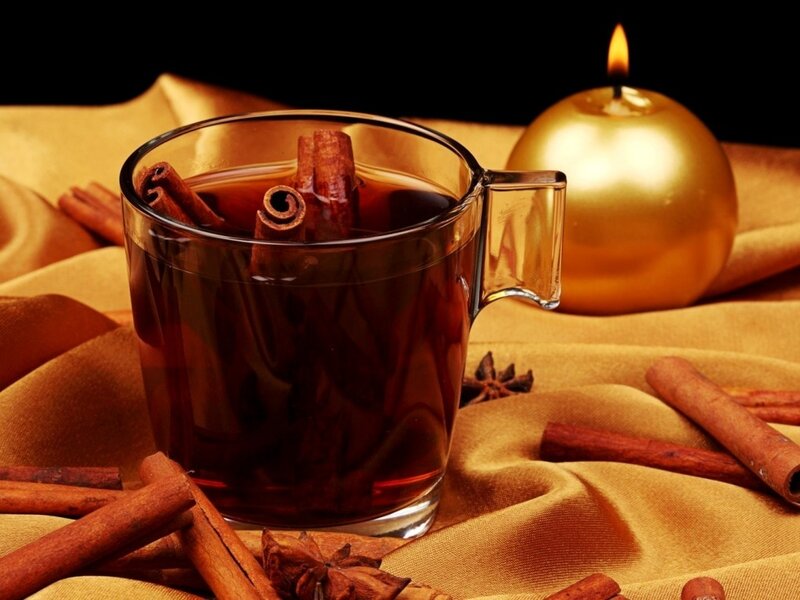 Cup of Spiced Tea — Brown, Cozy
