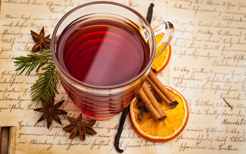 Cup of Spiced Tea — Brown