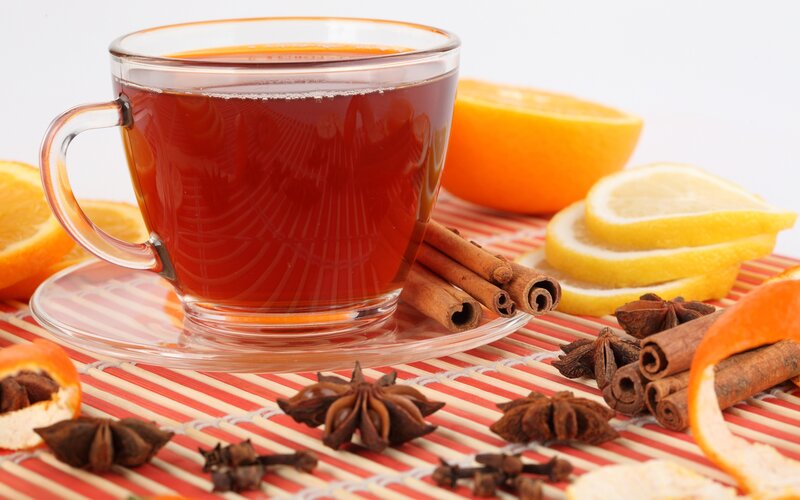 Cup of Spiced Tea — Red