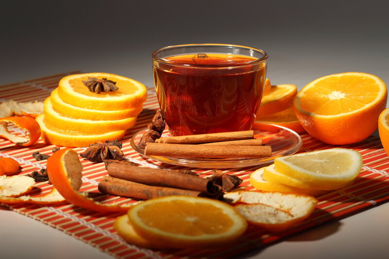 Cup of Tea with Citrus