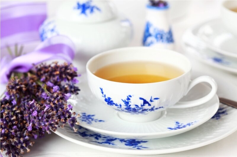 Cup of Tea with Lavender