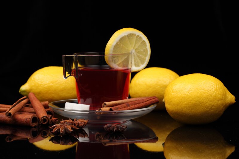 Cup of Tea with Lemons