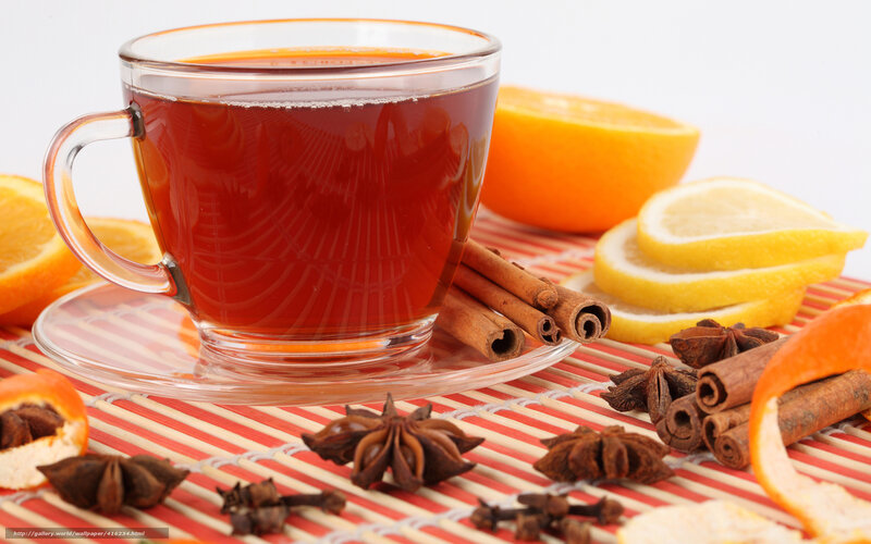 Cup of Tea with Spices