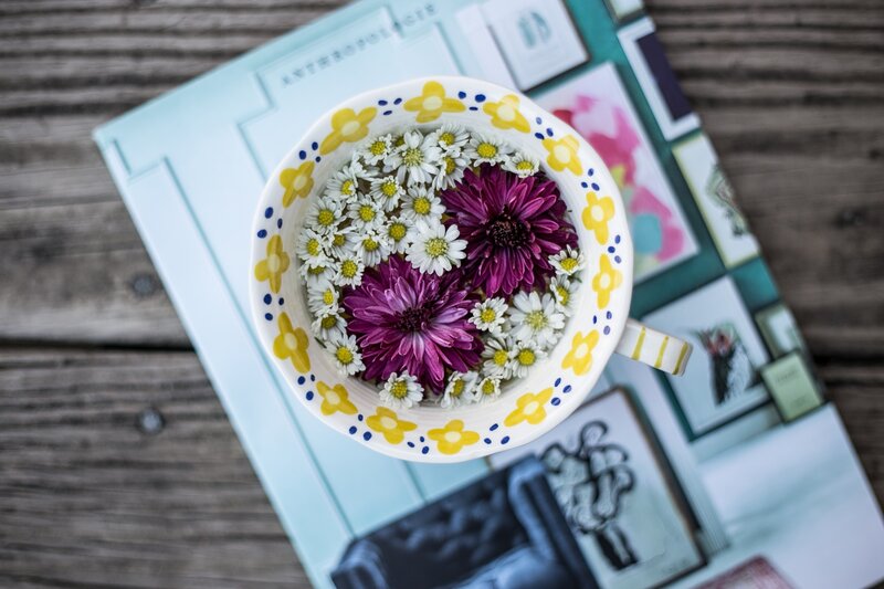Cup with Flowers